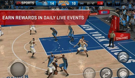 NBA Live2017手機(jī)版游戲截圖2