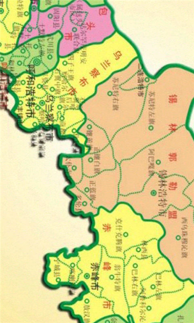 內蒙古地圖游戲截圖2