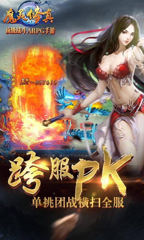 魔灵修真九游版游戏截图2