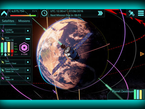 卫星指挥游戏截图1