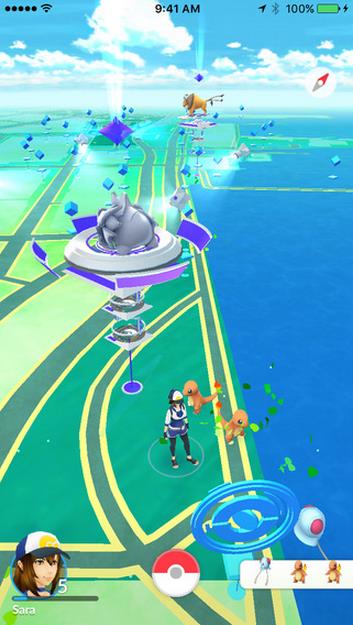 pokemongo ios版游戲截圖1