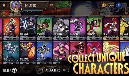 Skullgirls ios版游戏截图1