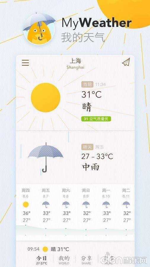 我的天气游戏截图1