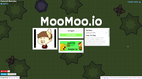 moomoo.io手游漢化版游戲截圖1