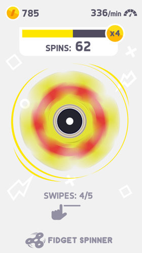 指尖陀螺无限金币版游戏截图2