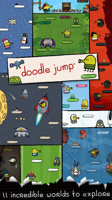 doodlejumpios版游戲截圖1