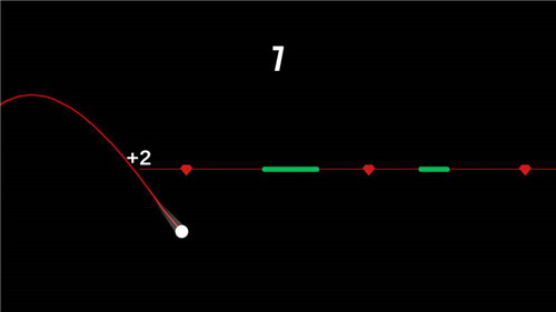 曲线跳球ios版游戏截图1