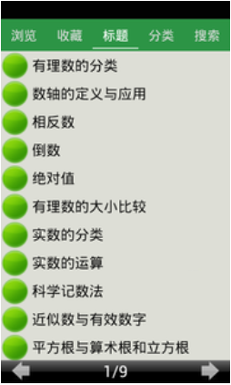 初中數學知識點集手機版游戲截圖3