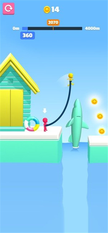 Rope Jump 3D游戏截图2