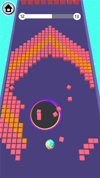 Hole ball stack 3D游戏截图3