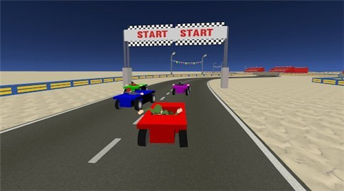 Ragdoll Racing游戲截圖1