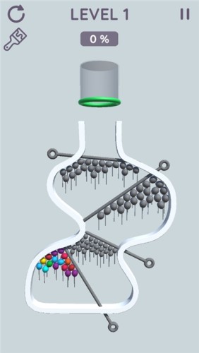 拉针放球游戏截图2